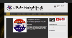 Desktop Screenshot of bradystandard.com